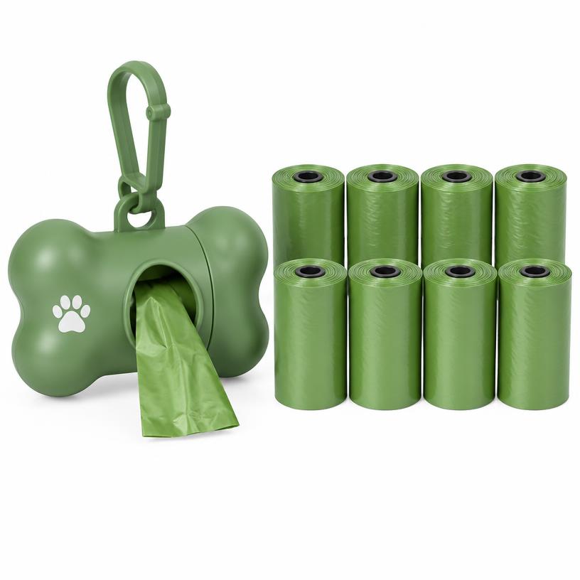 Dispensador de Bolsas + 8 Rollos